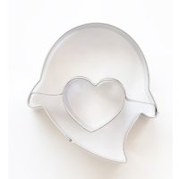 ハロウィンクッキ型オバケハート
