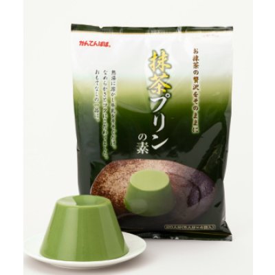 画像1: 伊那食品工業　かんてんぱぱ　抹茶プリンの素