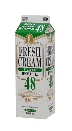 高千穂生クリーム48 1000ml Food Package Ribbon 高千穂生クリーム48 1000ml Food Package Ribbon