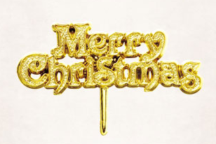 画像1: 金のメリーカード　中　1ヶ (1)