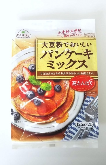 画像1: ダイズラボ　大豆粉でおいしいパンケーキミックス　250g (1)